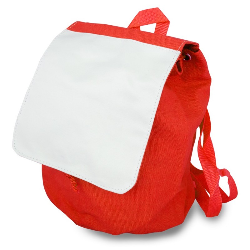 Kids' backpack - red 29x24 cm
