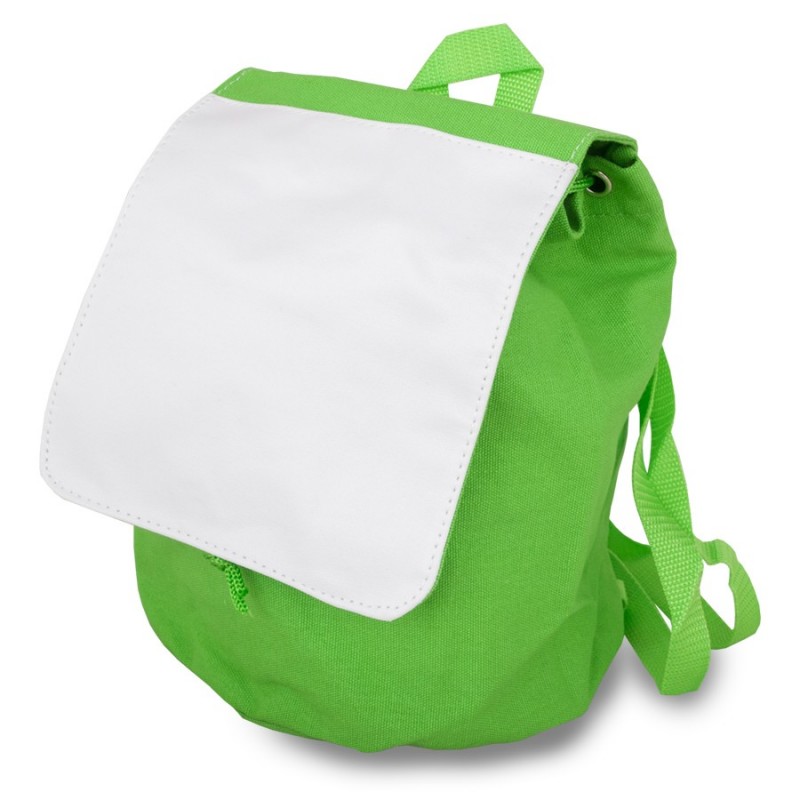 Kids' backpack - green 29x24 cm