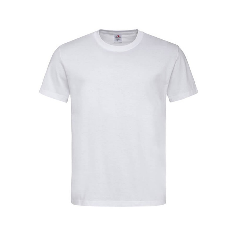 Т-shirt S white short sleeve STEDMAN