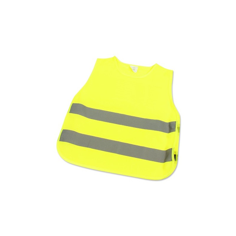 Sleeveless safety vest for printing