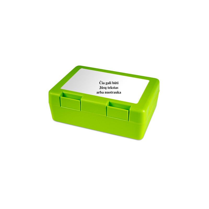 Lunchbox grasgreen 18.5x12.8x6.5 cm