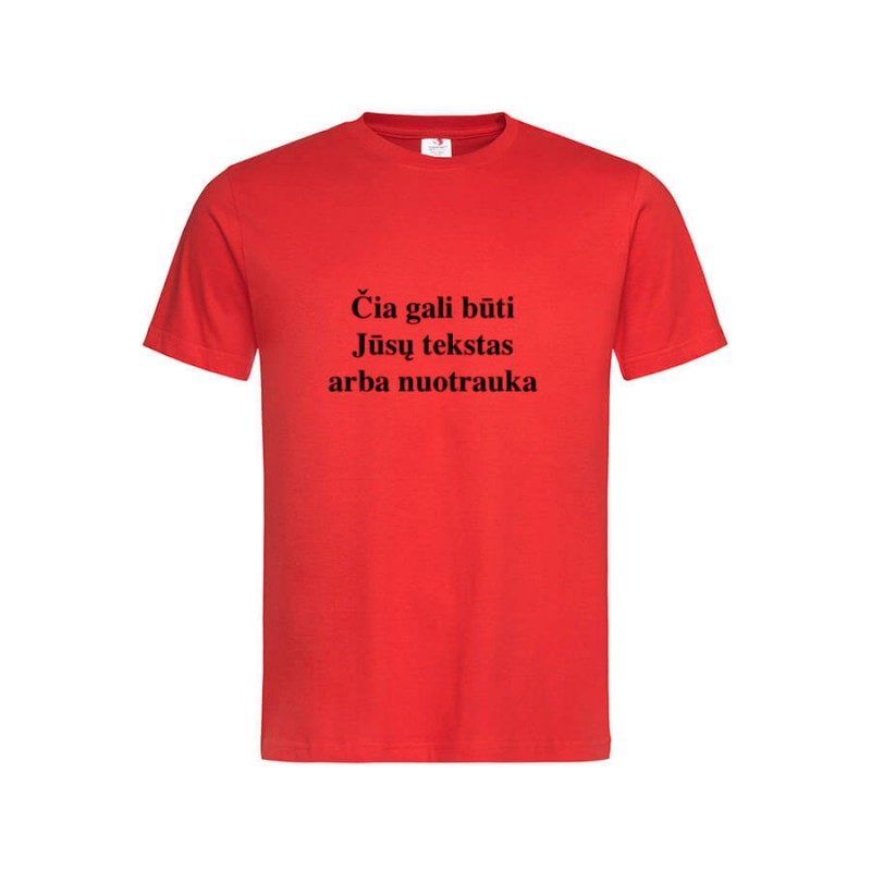 T-shirt XL short sleeve red STEDMAN