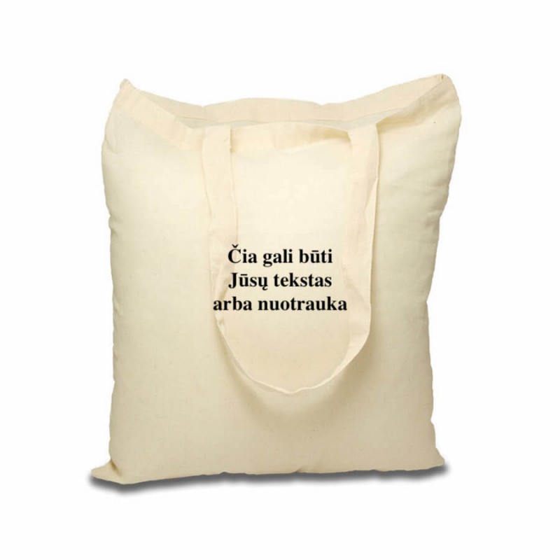 Eco cotton tote bag 36x41 cm, high quality